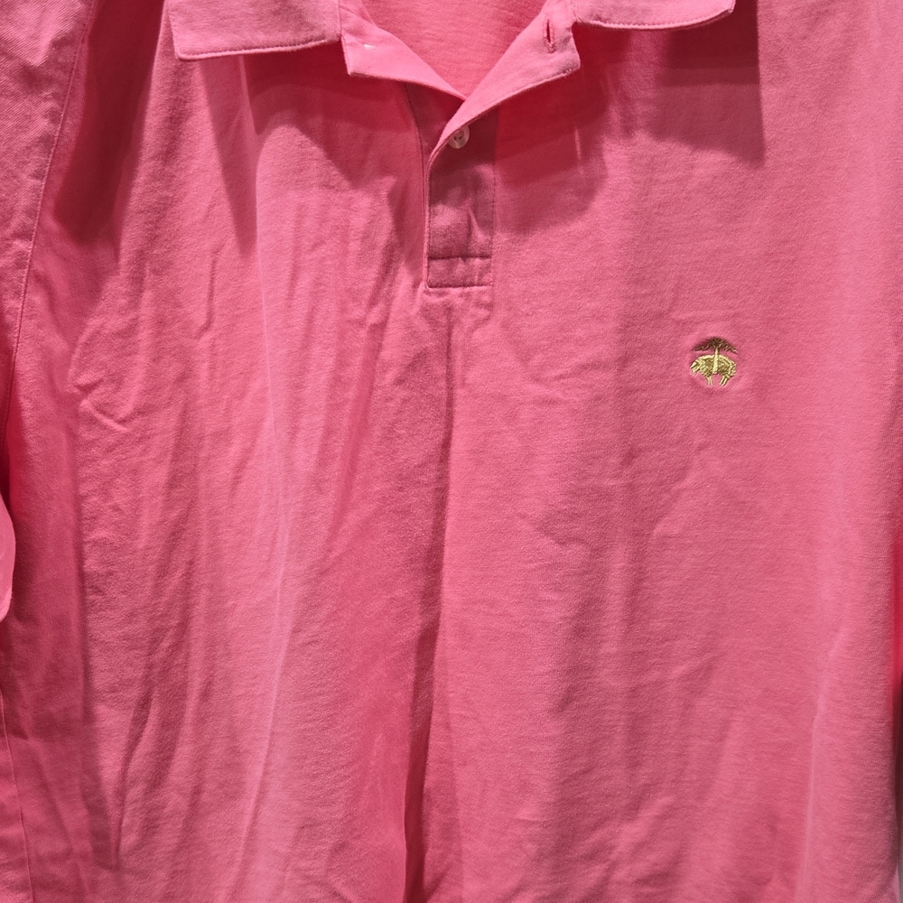 Brooks Brothers Coral Pink Polo Shirt
